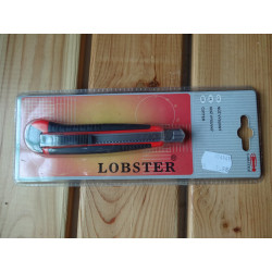 Nôž Lobster SX82 18mm PVC/kov lamací+2x čepeľ